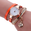 Image of Rhinestone Diamond Braid Bracelet Watch