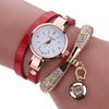 Image of Rhinestone Diamond Braid Bracelet Watch