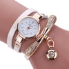 Image of Rhinestone Diamond Braid Bracelet Watch