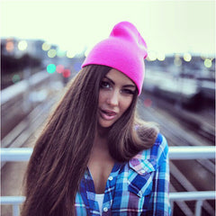 Hot HIP HOP Women's Knitted Winter Hat